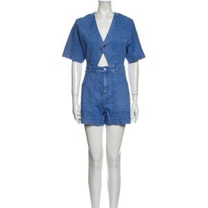 STELLA MCCARTNEY V-Neck Romper w/ Tags Size: XS | US2, IT34 - Brand New W/Tags